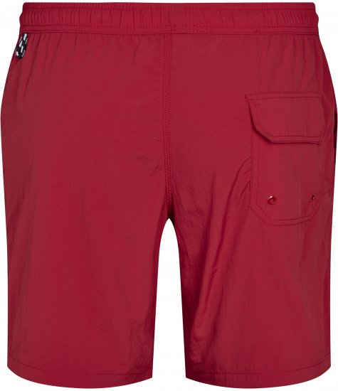 North Latitude Swimshorts Red TALL - Alsónemű & strandruhák - Nagyméretű Alsónemű 2XL-8XL