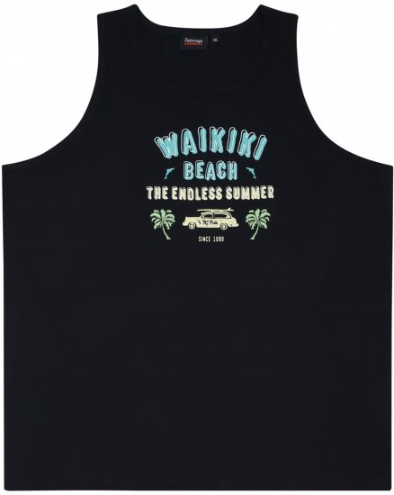Espionage T405 Waikiki Tanktop Navy - Ujjatlan pólók - Ujjatlan pólók - 2XL-12XL
