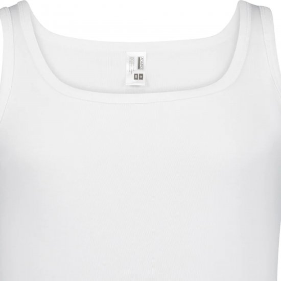  Adamo Royal Fine Ribbed Undershirt 2-Pack White - Alsónemű & strandruhák - Nagyméretű Alsónemű 2XL-8XL