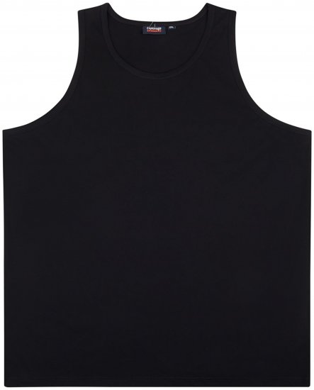 Espionage T017 Plain Sport Singlet Black - Pólók - Nagyméretű pólók - 2XL-14XL
