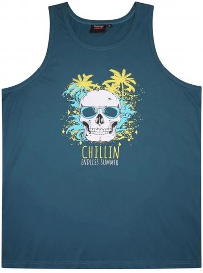 Espionage T381 Surfing Tanktop Teal - Ujjatlan pólók - Ujjatlan pólók - 2XL-12XL
