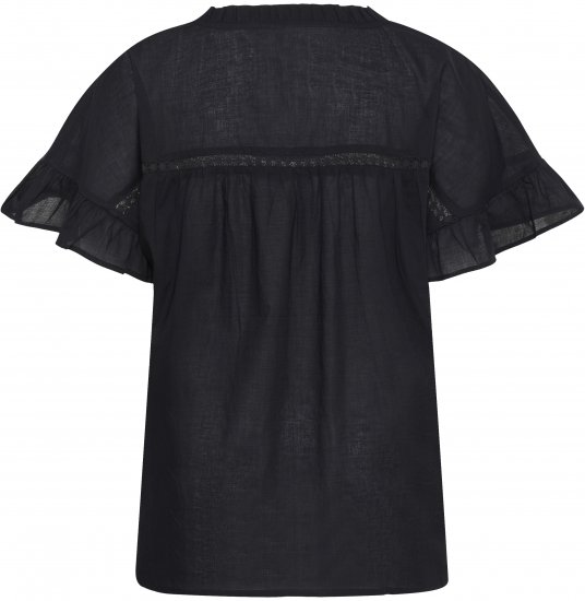 Kaffe Curve Valeria Top Black Deep - Pólók és felsők - 