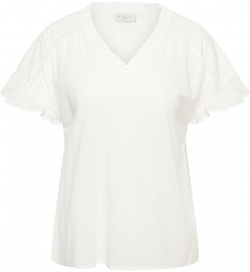 Kaffe Curve Valeria Top Chalk - Topok - 