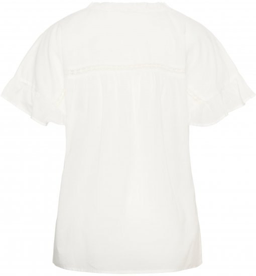 Kaffe Curve Valeria Top Chalk - Topok - 