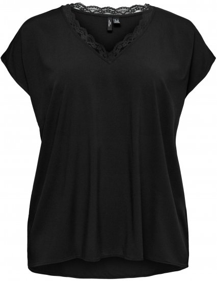 Vero Moda Bella Lace Top Black - Topok - 