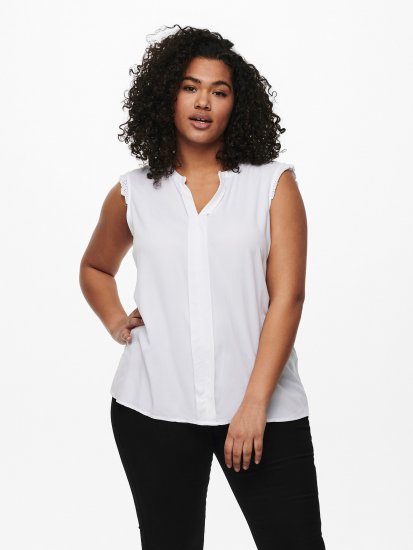 Only Carmakoma Mumi Top White - Topok - 