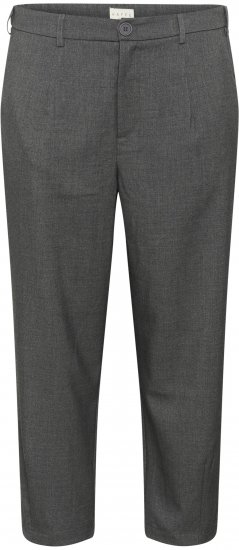 Kaffe Curve Merla Nadrág Dark Grey Melange - Női Farmer & Nadrágok Nagy Méretekben – Plus Size - 