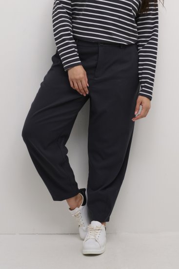 Kaffe Curve Merla Nadrág Fekete Oyster - Női Farmer & Nadrágok Nagy Méretekben – Plus Size - 