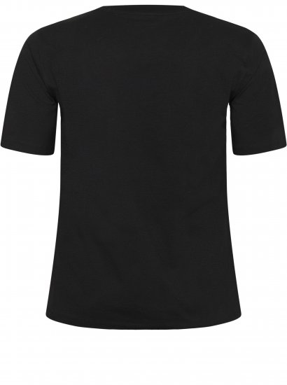 Kaffe Curve Ariana T-Shirt Black - Pólók - 