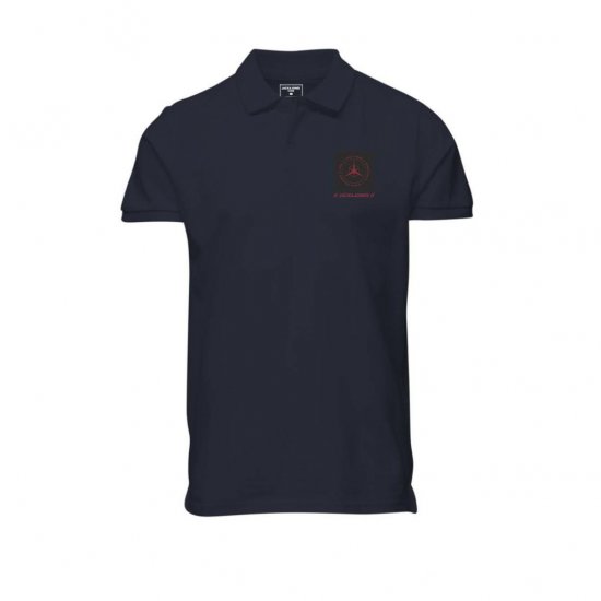 Jack & Jones Conrad Polo Short Sleeve Navy - Pólóingek - Galléros Pólók 2XL-8XL - Pólóingek 2XL-8XL