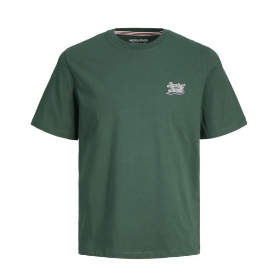 Jack & Jones Trevor T-Shirt Green - Pólók - Nagyméretű pólók - 2XL-14XL