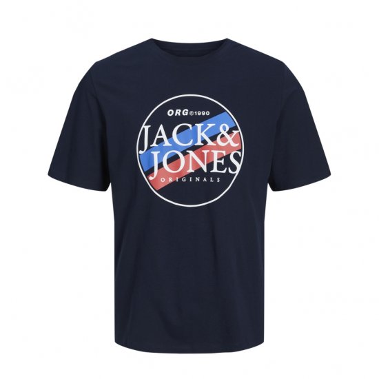 Jack & Jones Codyy T-Shirt Navy - Pólók - Nagyméretű pólók - 2XL-14XL