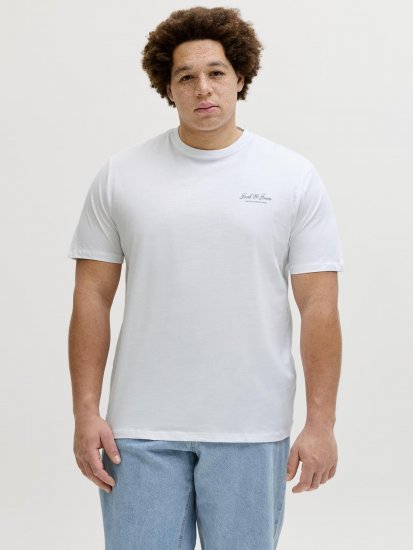 Jack & Jones Archive Póló Fehér - Pólók - Nagyméretű pólók - 2XL-14XL