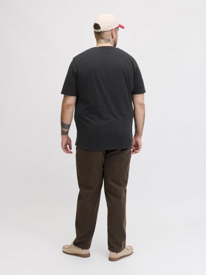 Jack & Jones Archive Póló Fekete - Pólók - Nagyméretű pólók - 2XL-14XL
