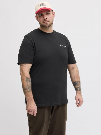Jack & Jones Archive Póló Fekete - Pólók - Nagyméretű pólók - 2XL-14XL