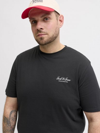 Jack & Jones Archive Póló Fekete - Pólók - Nagyméretű pólók - 2XL-14XL