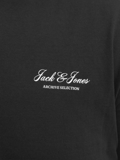 Jack & Jones Archive Póló Fekete - Pólók - Nagyméretű pólók - 2XL-14XL