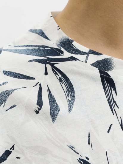 Jack & Jones Honolulu T-Shirt White - Pólók - Nagyméretű pólók - 2XL-14XL