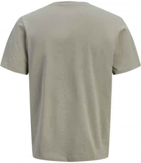 Jack & Jones King Crew Neck T-Shirt Grey - Nyomtatott pólók - Nyomtatott pólók - 2XL-8XL