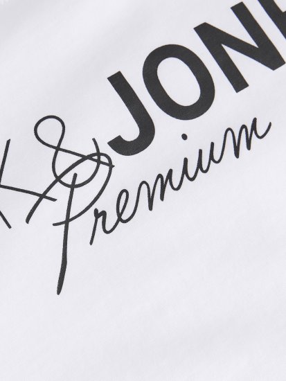 Jack & Jones Blaneo Short Sleeve T-Shirt White - Pólók - Nagyméretű pólók - 2XL-14XL