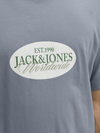 Jack & Jones Catskills Worldwide Póló Kék - Pólók - Nagyméretű pólók - 2XL-14XL