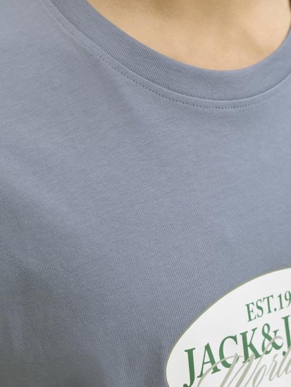 Jack & Jones Catskills Worldwide Póló Kék - Pólók - Nagyméretű pólók - 2XL-14XL