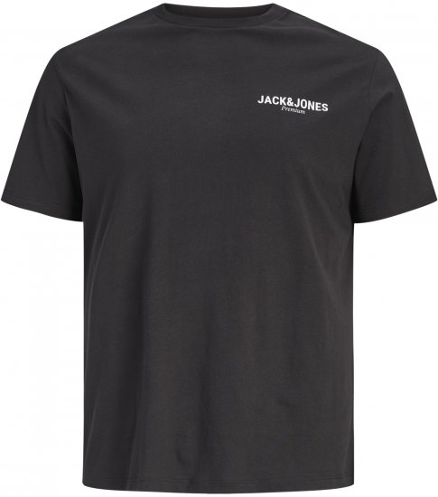 Jack & Jones Oscar T-Shirt Black - Nyomtatott pólók - Nyomtatott pólók - 2XL-8XL