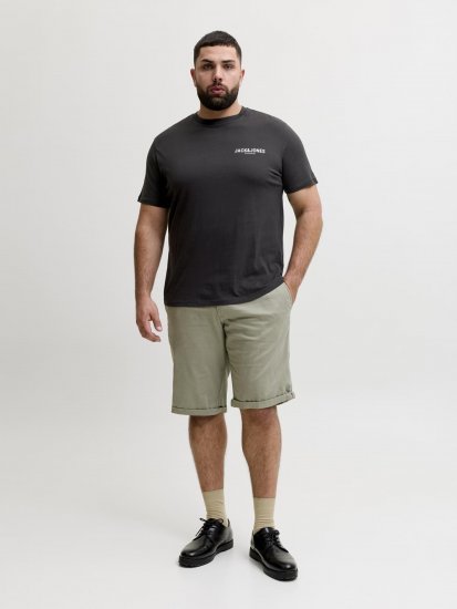 Jack & Jones Oscar T-Shirt Black - Nyomtatott pólók - Nyomtatott pólók - 2XL-8XL