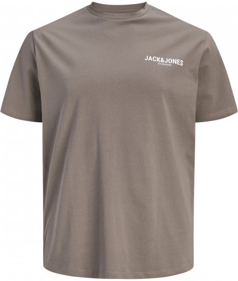 Jack & Jones Oscar T-Shirt Grey - Nyomtatott pólók - Nyomtatott pólók - 2XL-8XL