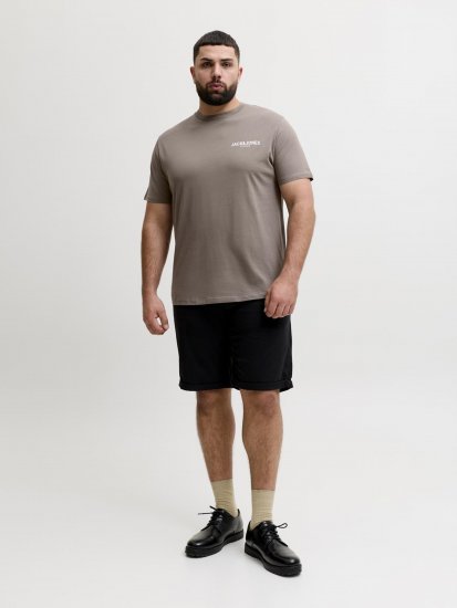 Jack & Jones Oscar T-Shirt Grey - Nyomtatott pólók - Nyomtatott pólók - 2XL-8XL