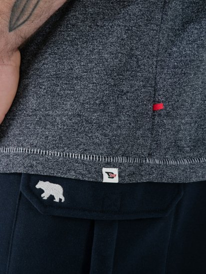 D555 Moyles Newport Beach Woody Car Printed T-Shirt Navy Twist - Nyomtatott pólók - Nyomtatott pólók - 2XL-8XL