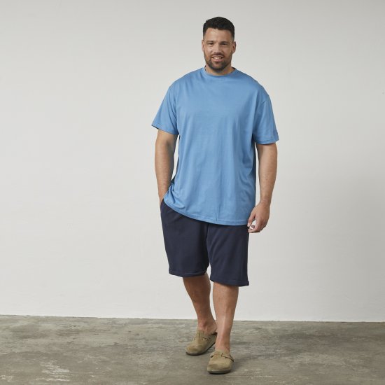 North Latitude 61010 US Póló Közép Kék - Pólók - Nagyméretű pólók - 2XL-14XL