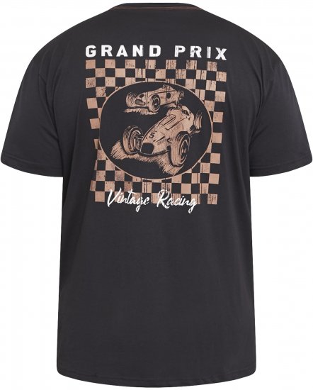 North Latitude 61165 Póló Hátul Nyomott Fekete - Pólók - Nagyméretű pólók - 2XL-14XL