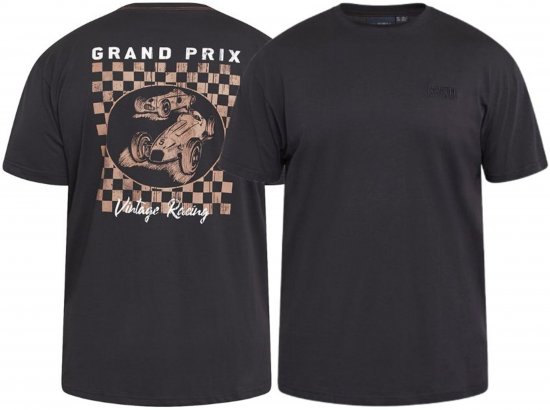 North Latitude 61165 Póló Hátul Nyomott Fekete - Pólók - Nagyméretű pólók - 2XL-14XL