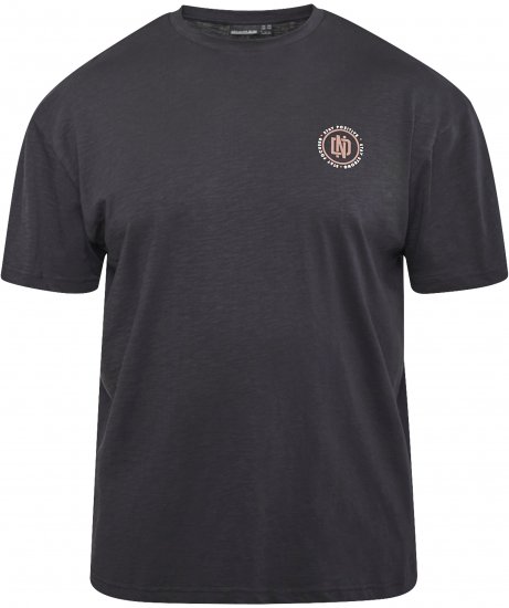 North Latitude 61316 Nyomott Póló Fekete - Pólók - Nagyméretű pólók - 2XL-14XL
