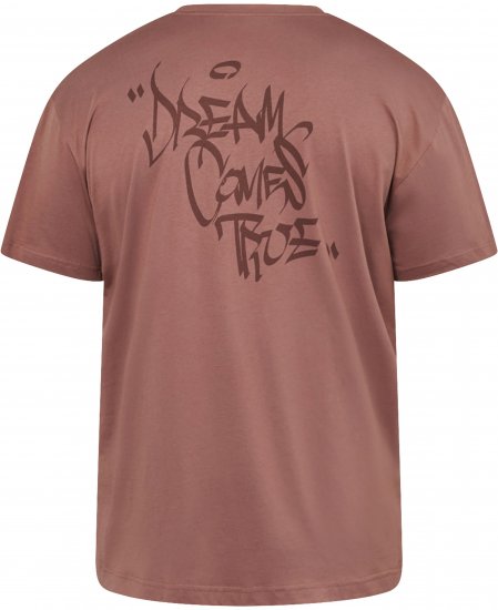 North Latitude 61320 Póló Hátul Nyomott Konyakbarna - Pólók - Nagyméretű pólók - 2XL-14XL