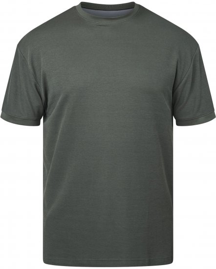North Latitude 61324 Struktúrált Póló Sötét Poros Zöld - Pólók - Nagyméretű pólók - 2XL-14XL