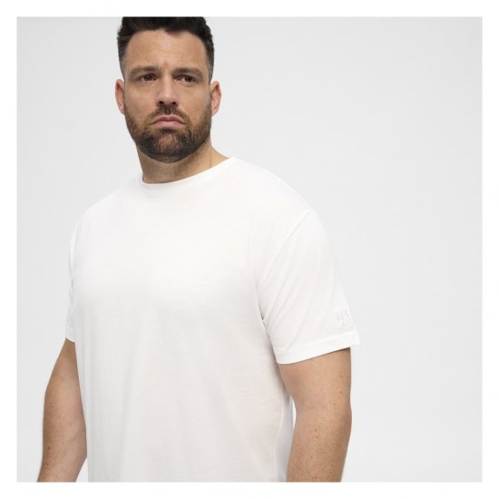 North Latitude T-Shirt O-Neck White - Pólók - Nagyméretű pólók - 2XL-14XL