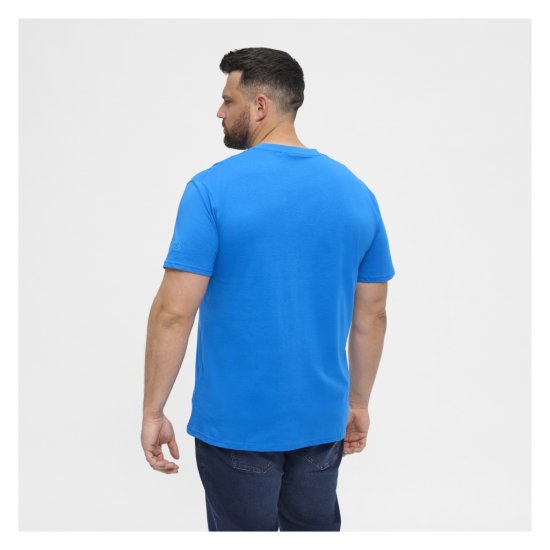 North Latitude T-Shirt O-Neck Cobolt Blue - Pólók - Nagyméretű pólók - 2XL-14XL