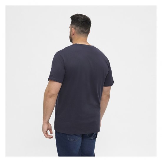 North Latitude T-Shirt O-Neck Navy Blue - Pólók - Nagyméretű pólók - 2XL-14XL