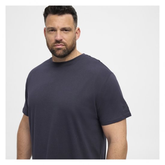 North Latitude T-Shirt O-Neck Navy Blue - Pólók - Nagyméretű pólók - 2XL-14XL