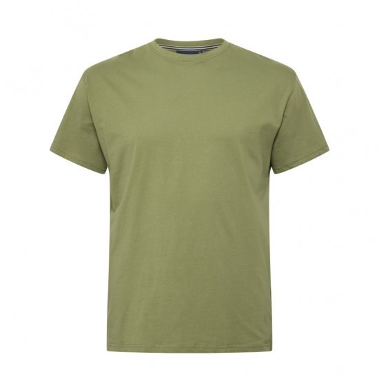 North Latitude T-Shirt O-Neck Olive Green - Pólók - Nagyméretű pólók - 2XL-14XL