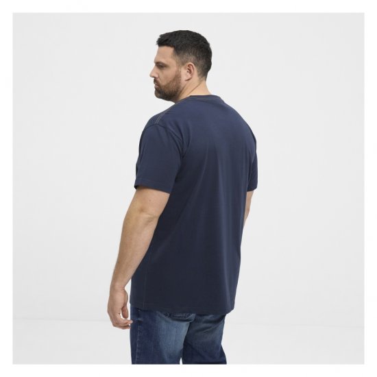 North Latitude Logo T-Shirt Navy - Pólók - Nagyméretű pólók - 2XL-14XL