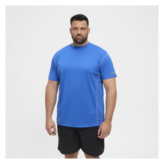 North Latitude Sport Tech T-Shirt Cobolt Blue - Pólók - Nagyméretű pólók - 2XL-14XL