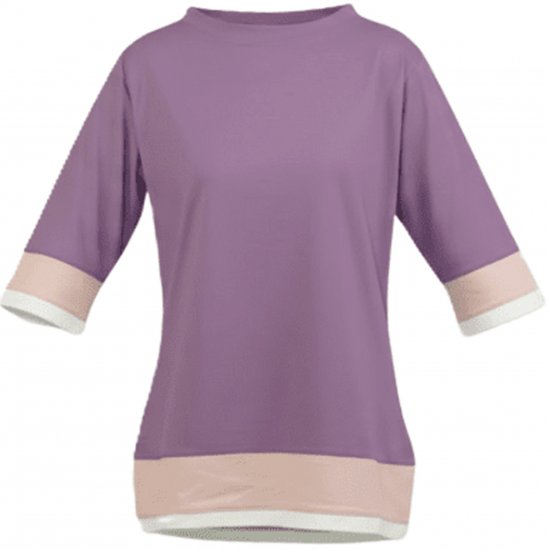 Nora Mikken ANNELI T-Shirt Purple - Pólók - 