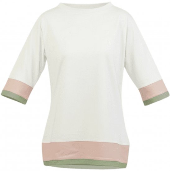 Nora Mikken ANNELI T-Shirt White - Pólók - 