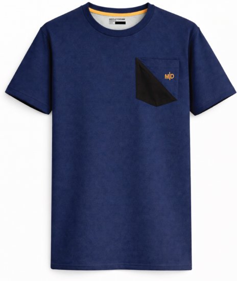 Motley Denim Milan Póló Sötét indigo - Pólók - Nagyméretű pólók - 2XL-14XL