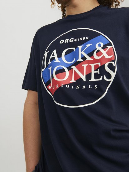 Jack & Jones Codyy T-Shirt Navy - Pólók - Nagyméretű pólók - 2XL-14XL