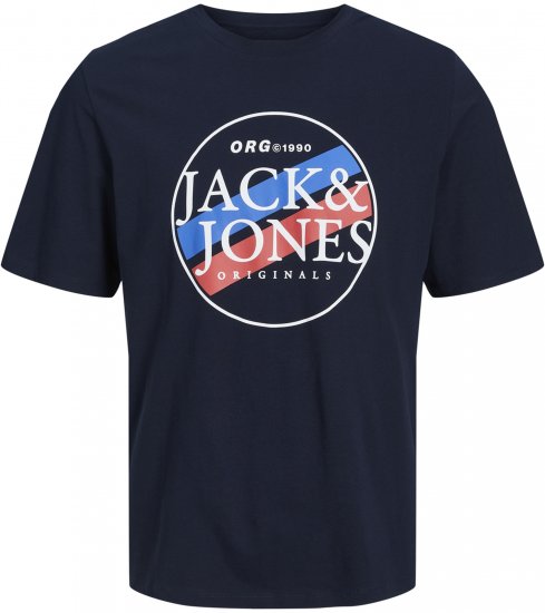 Jack & Jones Codyy T-Shirt Navy - Pólók - Nagyméretű pólók - 2XL-14XL