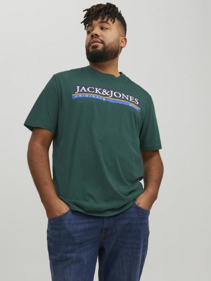 Jack & Jones Codyy T-Shirt Green - Pólók - Nagyméretű pólók - 2XL-14XL